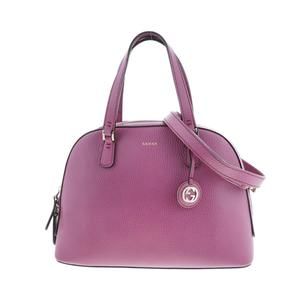 Gucci Lady 2WAY Handbag Purple